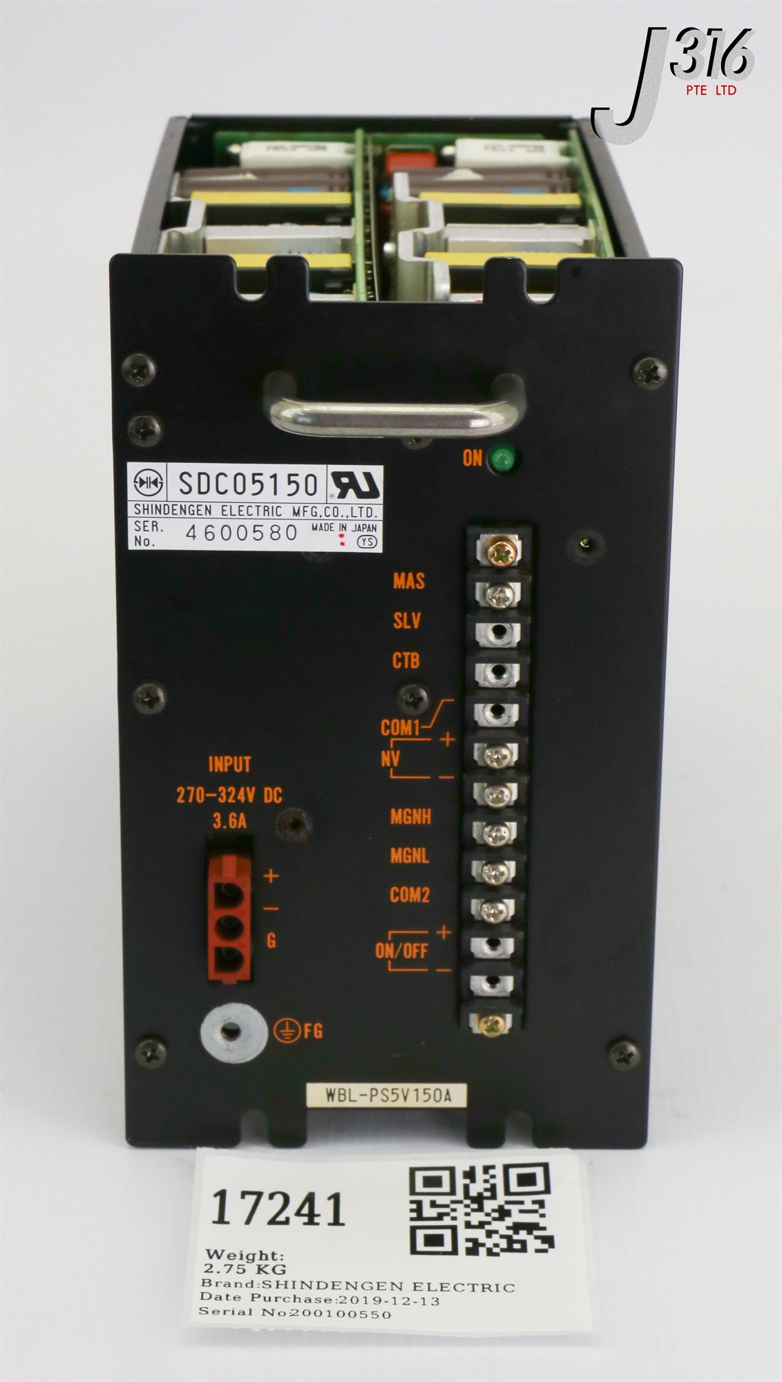 10 Pièces MR1721 SHINDENGEN TO-220F-5 - Composants électroniques Neufs, Origine Japon